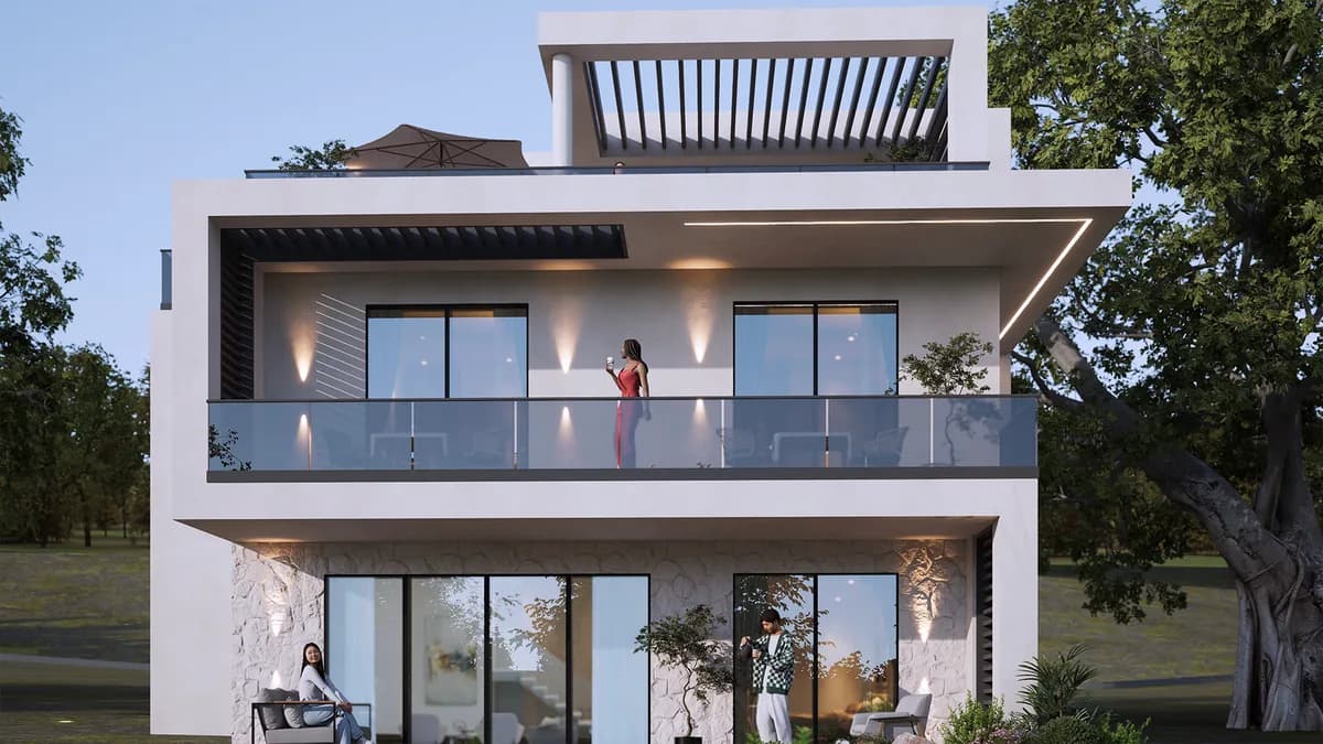 Kronberg real estate project visual used in the website and branding case study