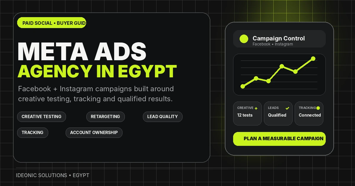 Meta Ads agency in Egypt Facebook and Instagram campaign strategy